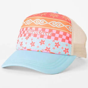 RIP CURL GIRLS MIXED REVIVAL TRUCKER HAT POWDER BLUE