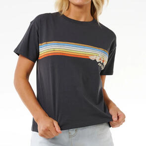 RIP CURL HOFFMAN RELAXED TEE WASHED BLACK