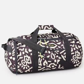 RIP CURL LARGE PACKABLE DUFFLE 60L MIXED WASHED BLACK