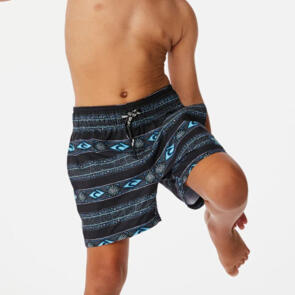 RIP CURL MICRO WAVES TRIBE VOLLEY-BOY WASHED BLACK