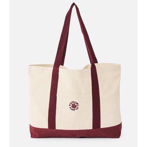 RIP CURL MIXED LOGO 25L TOTE NATURAL/PLUM