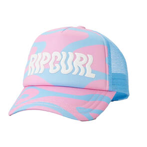 RIP CURL MIXED REVIVAL TRUCKER YOUTH BRIGHT PINK