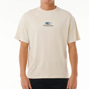 RIP CURL PILL ICON TEE VINTAGE WHITE