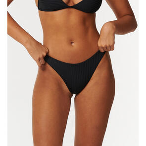RIP CURL PREMIUM SURF HI LEG SKIMPY BLACK