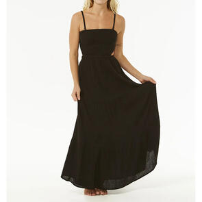 RIP CURL PREMIUM SURF MAXI DRESS BLACK