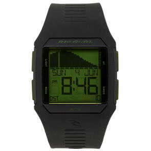 RIP CURL RIFLES TIDE WATCH BLACK/OLIVE