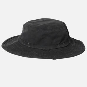 RIP CURL SEARCH CANVAS WIDE BRIM HAT BLACK