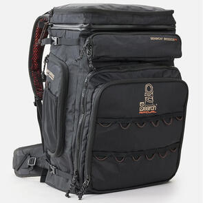 RIP CURL SEARCH MISSION CORDURA 45L BACKPACK JET BLACK