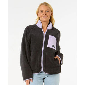 RIP CURL SHORE BREAK POLAR FLEECE WASHED BLACK