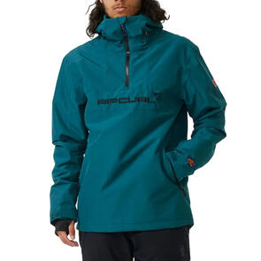 RIP CURL SNOW 2025 ANTI SERIES ANORAK 20K/20K JACKET TREKKING GREEN