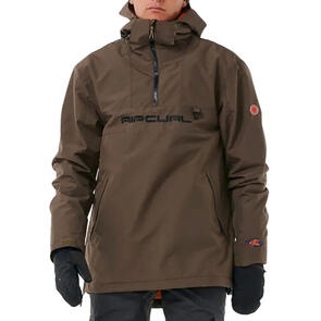 RIP CURL SNOW 2025 ANTI SERIES ANORAK 20K/20K JACKET ROCK