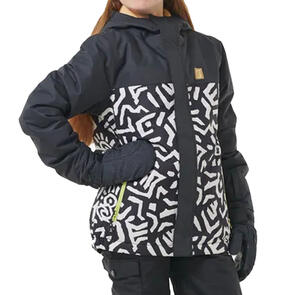 RIP CURL SNOW 2025 YOUTH ANTI SERIES OLLY 10K JACKET BLACK