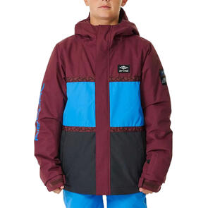 RIP CURL SNOW YOUTH OLLY SNOW JACKET MAROON
