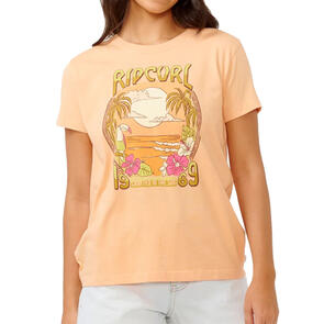 RIP CURL SPIRIT STANDARD TEE PEACH