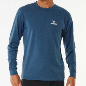 RIP CURL STACK UPF L/S NAVY MARLE