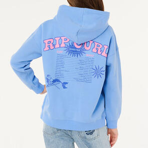 RIP CURL SUNSHINE SQUAD TOUR HOOD CORNFLOWER BLUE