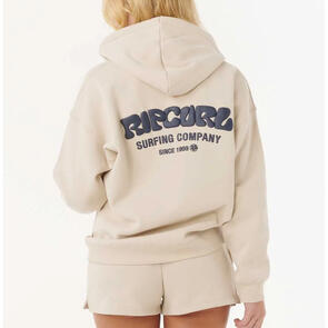 RIP CURL SURF PUFF HERITAGE HOOD NATURAL