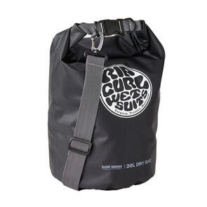 RIP CURL SURF SERIES BARREL BAG 20L UTILITY BLACK/GREY