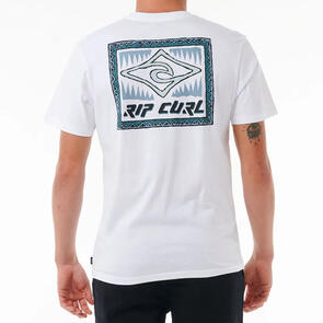 RIP CURL THROWBACK TEE WHITE