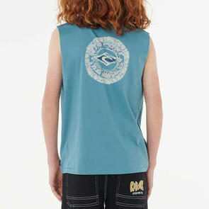 RIP CURL TROPIC DAZE MUSCLE - STORM BLUE