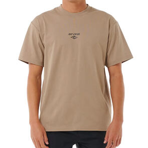 RIP CURL VAPORCOOL DIAMOND TEE SAND DUNE