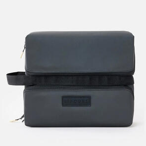 RIP CURL WEEKEND TRAVEL COSMETIC CASE BLACK