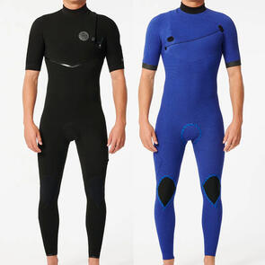 RIP CURL WETSUITS 2025 E BOMB ZIPFREE 2/2MM GSB S/S STEAMER BLACK