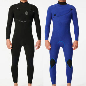 RIP CURL WETSUITS 2025 E BOMB 4/3 STEAMER CHEST ZIP BLACK