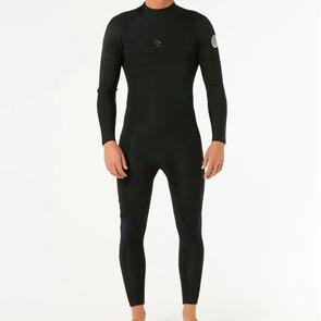 RIP CURL WETSUITS 2026 DAWN PATROL BACKZIP 3/2MM STEAMER BLACK