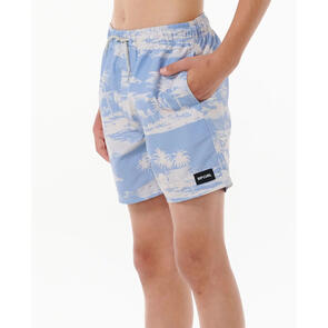 RIP CURL YOUTH DREAMERS VOLLEY BOARDSHORT SPRAY BLUE