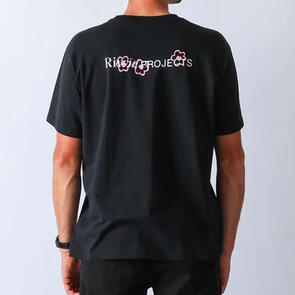 RIVVIA BOUQUET T-SHIRT BLACK