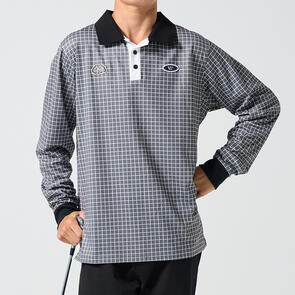 RIVVIA GOLF CHOICE LS POLO BLACK
