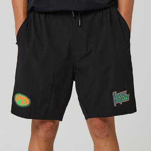 RIVVIA DAILY RIDE GLOBAL DISCOVERY SHORT BLACK