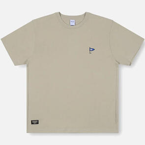 RIVVIA FLAG T-SHIRT BEIGE