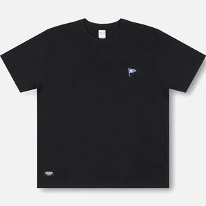 RIVVIA FLAG T-SHIRT BLACK