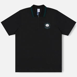 RIVVIA GOLFERS CLUB POLO BLACK GREEN