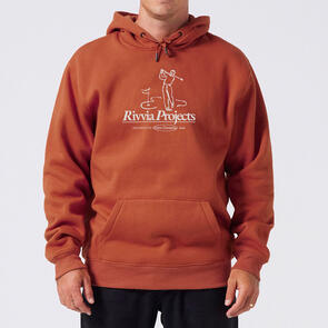 RIVVIA POWER FADE HOOD TERRACOTTA