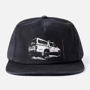 RIVVIA PROJECTS 4WD CAP WASHED BLACK