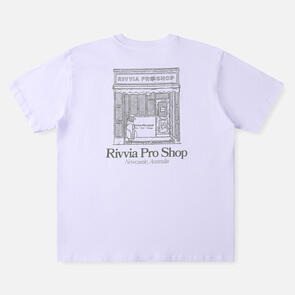RIVVIA PROJECTS GOLF PRO SHOP T-SHIRT WHITE