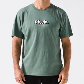 RIVVIA PUFFER T-SHIRT OLIVE