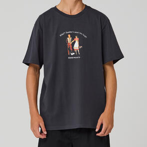 RIVVIA SUNDAY RITUAL T-SHIRT PIGMENT BLACK