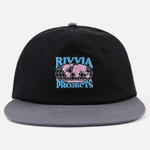RIVVIA WORLD SERIES CAP BLACK/GREY
