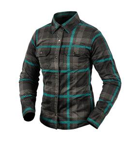 RJAYS REGIMENT 2 SHIRT LADIES BLK/TEAL 