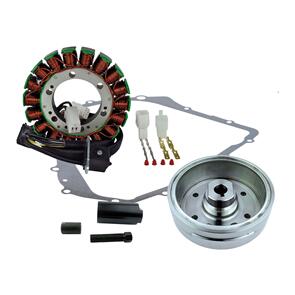 RMSTATOR KIT IMPROVED FLYWHEEL+PULLER+STATOR+GASKET (RM23049)