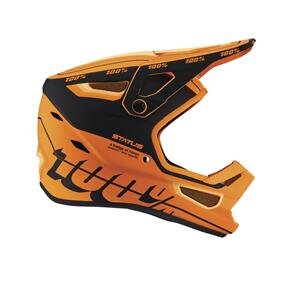 100% STATUS YOUTH HELMET TOPENGA ORANGE/BLACK 