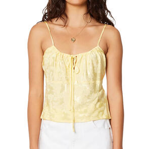 ROLLAS GEORGIE CAMI JACQUARD LIMONCELLO