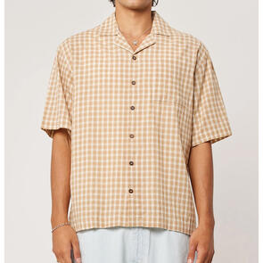 ROLLAS PALOMINO CHECK BOWLER SAND CHECK