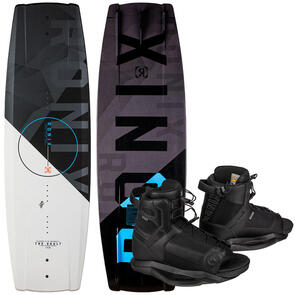 RONIX 2025 VAULT DIVIDE WAKEBOARD PACKAGE TEXTURED WHITE / BLACK