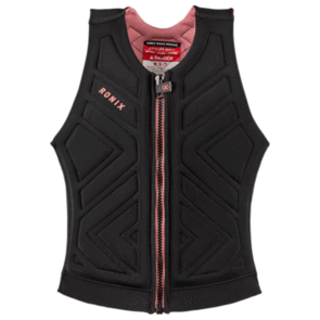 RONIX 2025 WOMENS MOON STONE IMPACT VEST (BLACK / ROSE GOLD)