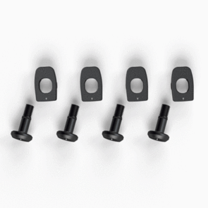 RONIX M6 BRAIN FRAME BOOT HARDWARE - SET OF 4 (BLACK)